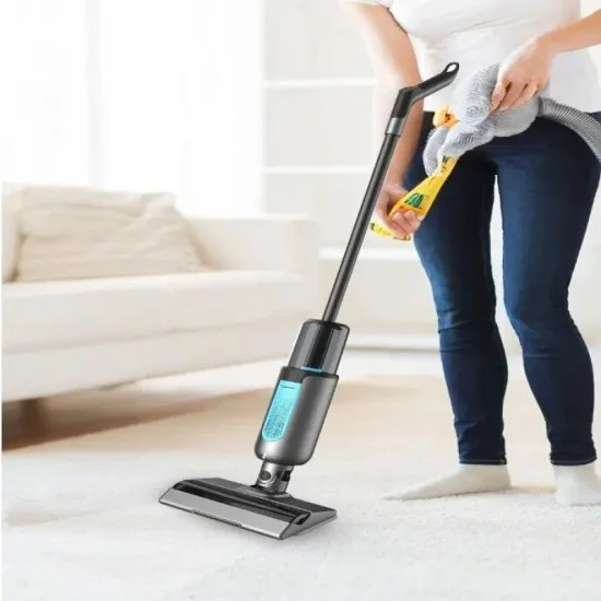 Powerology Dual Design - Cordless Vacuum & Mop - Black